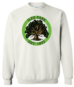 Iles Park Crewneck Sweatshirts - White