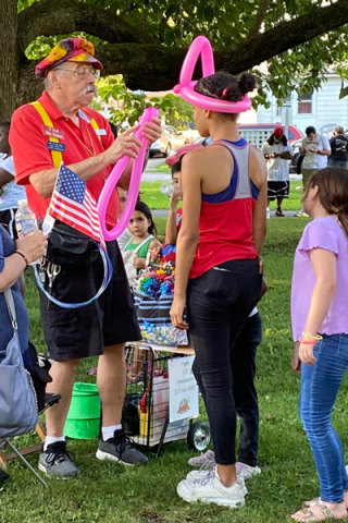 National Night Out 2022 Balloon Artist