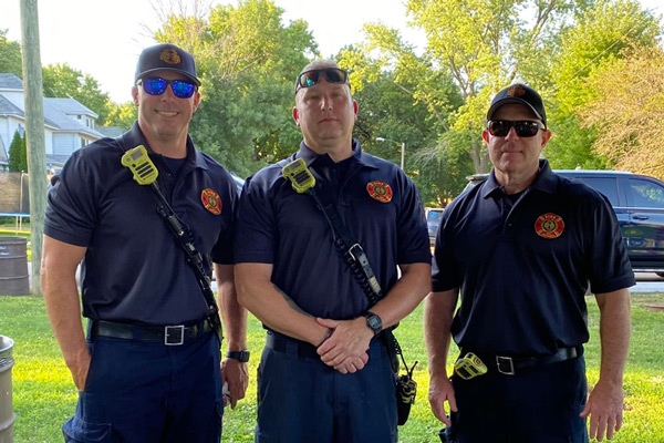 National Night Out 2022 Station 6 firefighters
