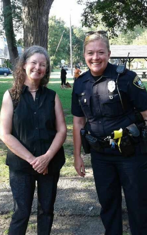 Harvard Park & Iles Park National Night Out 2017 - Neighborhood Police Officer Tammi Russell